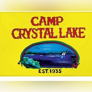 NWT Friday the 13th Camp Crystal Lake Washable Adult Face Masks